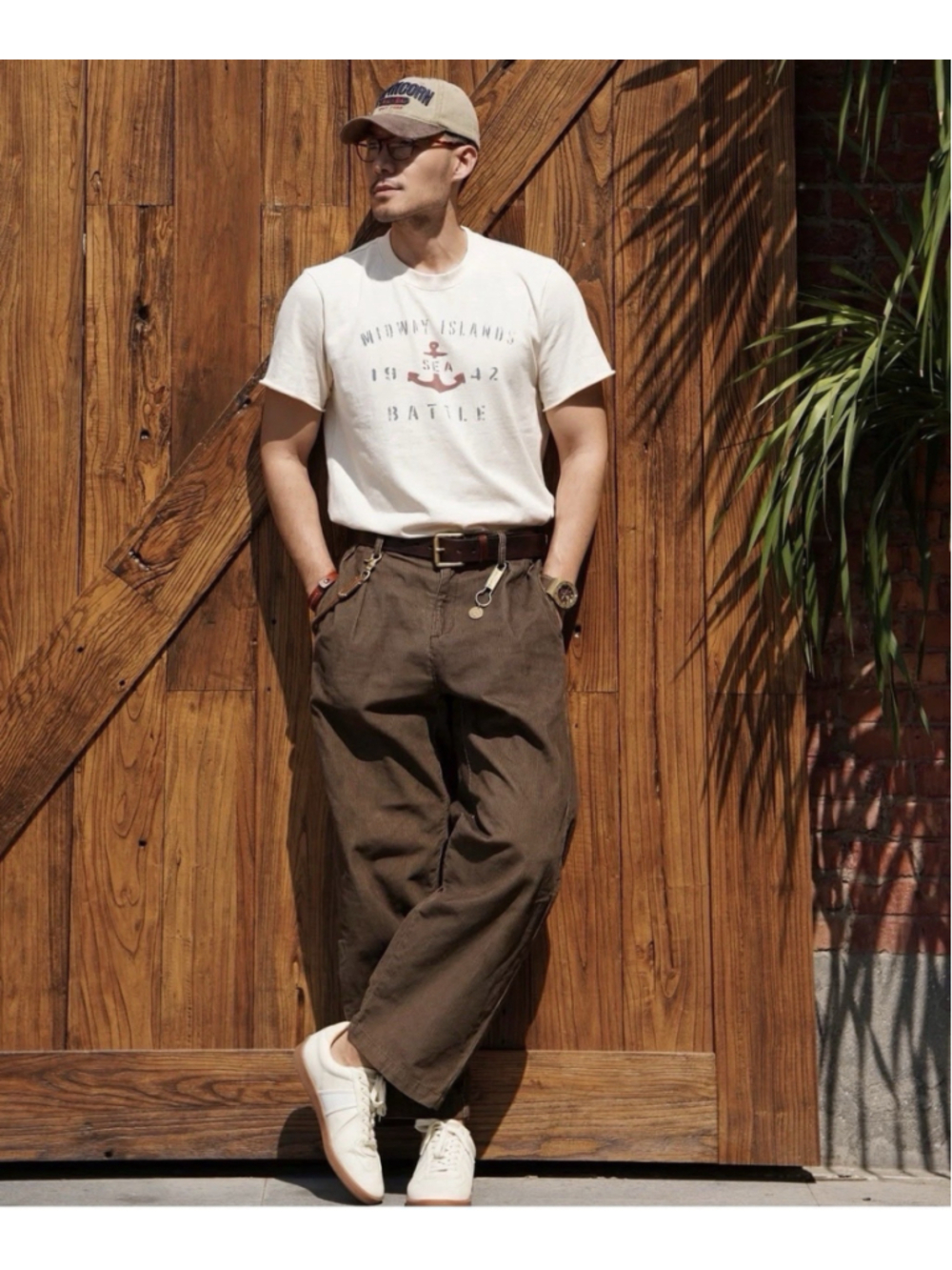 Uncle Fu Corduroy Trousers Size 30x27.5